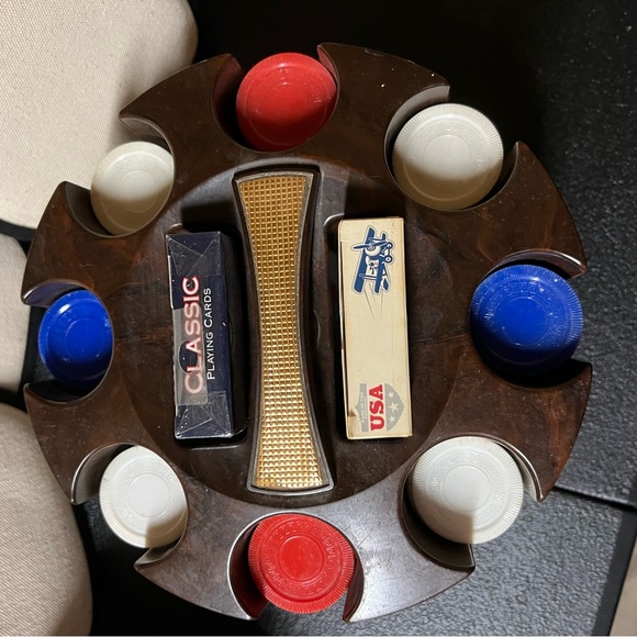 Vintage ES Lowe poker chip rack - Picture 2 of 3